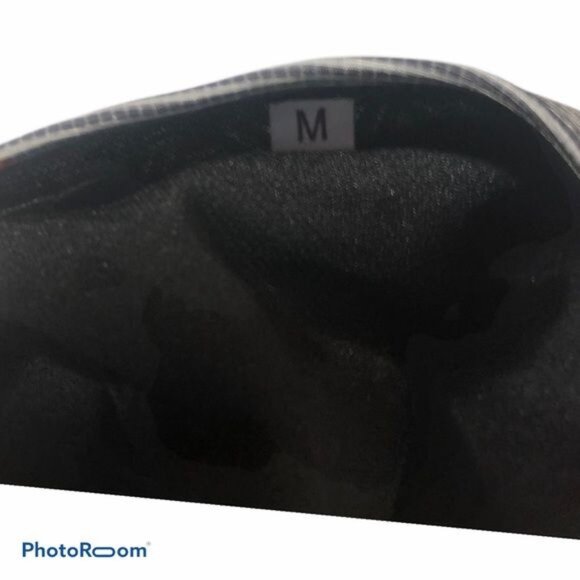 2 piece swimsuit bikini graphic black neck psychedelic pattern medium READ - Picture 5 of 8